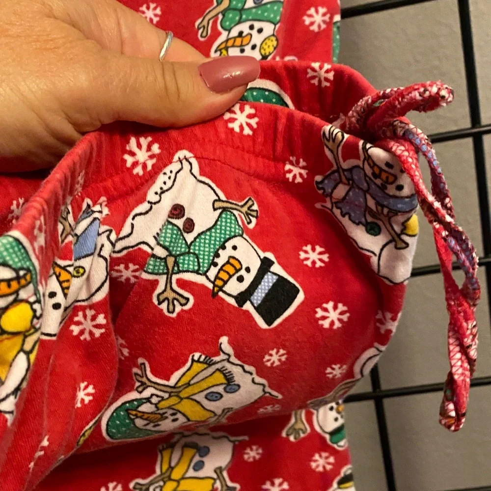 Festive Red Pajama Top and bottom set